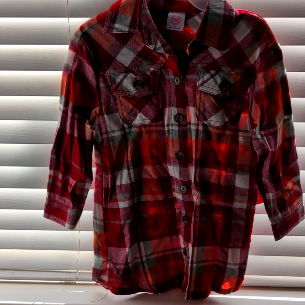 Kids flannel